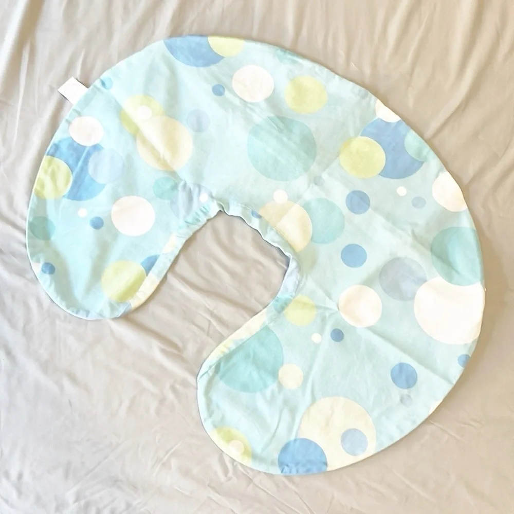 Boppy dot print nursing pillow cover